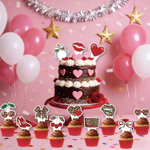 24 قطعة الفهد كب كيك القبعات العالية كعكة عيد ميلاد سعيد القبعات العالية الكرز والفهد حزب الزينة الرجعية شيك ليوبارد الحلوى كب كيك القبعات العالية لعيد ميلاد العازبة الزفاف دش البرية استحمام الطفل الطرف in Kuwait