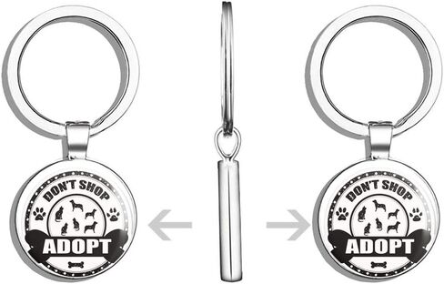 لا تتسوق من سلسلة مفاتيح معدنية دائرية من نوع Shelter Metal Keychain in Kuwait