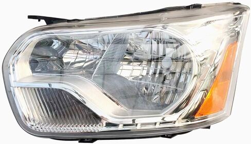 Headlight Chrome Trim Passenger Right Side Headlamp Assemble Complete for Ford Transit-150 Transit-250 Transit-350 Transit-350 HD From 2015-2026 in Kuwait