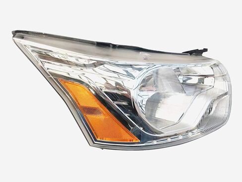 Headlight Chrome Trim Passenger Right Side Headlamp Assemble Complete for Ford Transit-150 Transit-250 Transit-350 Transit-350 HD From 2015-2026 in Kuwait