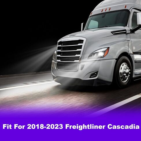Led Headlights Compatible with 2018-2023 Cascadia Black Housing, Tailored for Elite Models, Driver and Passenger Side in Kuwait