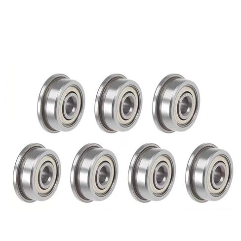 100PCS ABEC 1 MF52 MF63 MF85 MF104ZZ MF105ZZ MF106ZZ MF115ZZ MF126ZZ Flange Bearing Wall Metal Shielded Flanged Bearings Industrial Bearings Gears(MF137ZZ 7X13X4) in Kuwait
