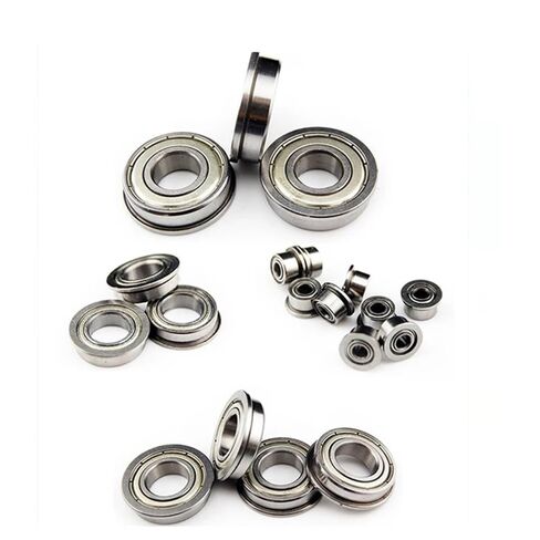 100PCS ABEC 1 MF52 MF63 MF85 MF104ZZ MF105ZZ MF106ZZ MF115ZZ MF126ZZ Flange Bearing Wall Metal Shielded Flanged Bearings Industrial Bearings Gears(MF137ZZ 7X13X4) in Kuwait