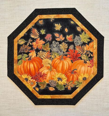 Playing with Panels Quilted Table Topper Pattern - Pattern Only, 24.5 x 24.5 inches, Decorative Seasonal Design in Kuwait