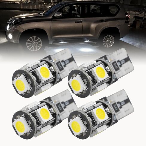 مجموعة إضاءة LED كاملة أسفل السيارة لـ 2003+ Lex'us GX GX470 GX460 LX 470 LX 570 فائقة السطوع 6000K زينون أبيض LED لمبات جانبية مساعدة in Kuwait