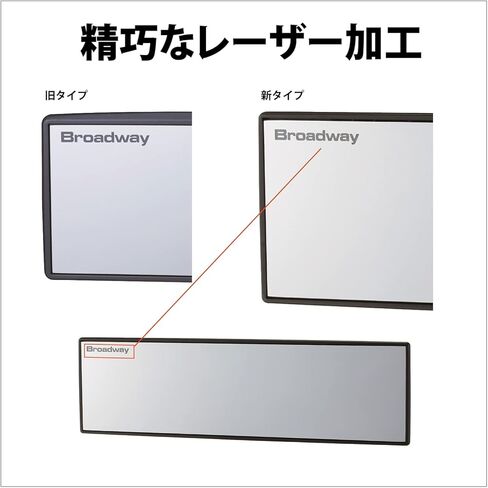 NAPOLEX Broadway BW768 360mm (14.17") Flat Chrome Plating Mirror | New Model of 2022 in Saudi Arabia