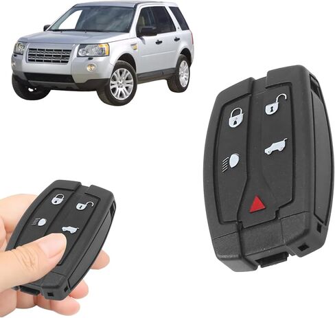 Replacement Keyless Entry Remote Car Key Fob 315MHz FCC ID NT8TX9 5-Button Smart Key Compatible with for Land Rover LR2 2008 2009 2010 2011 2012 OE Number 6H52-15K601 6H5215K601 in Kuwait