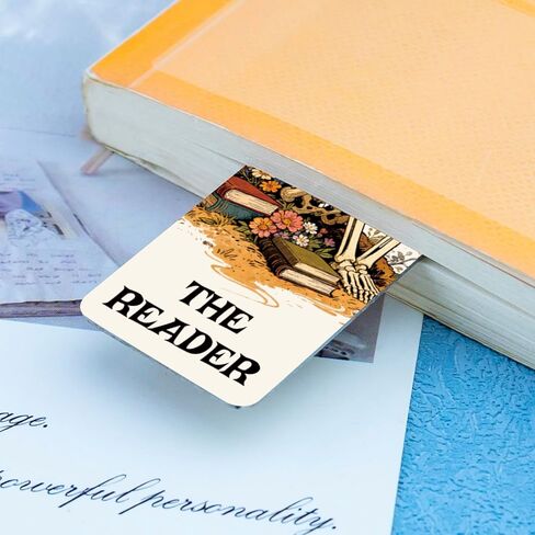 Horror Bookmark Gothic Bookmark Skeleton Tarot Metal Bookmarks Gifts for Book Lovers Books Marks for Reading Women Books Markers for Reading Halloween Bookmark Gifts for Men Teens Girls in Saudi Arabia