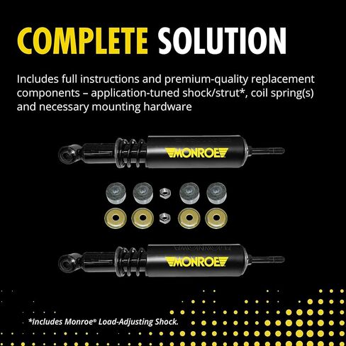 Monroe 90009C Air Shock to Load Assist Shock Conversion Kit for Cadillac DeVille in Kuwait