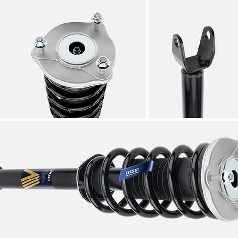 AISIN AFTERMARKET SAKMB-01332 مجموعة من 2 دعامة تعليق أمامية ومجموعة زنبركية ملفوفة - متوافقة مع Mercedes-Benz C300 2015-2020، C63 AMG S 2015-2017 - RWD in Kuwait
