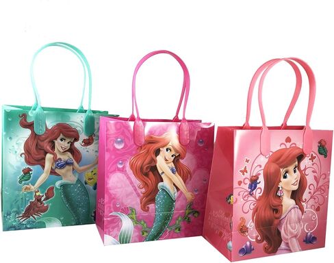 12pc Disney Little Mermaid Ariel Goodie Party Favor Gift Birthday Loot Bags. in Kuwait