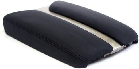 Center Console Armrest Synthetic Leather Cover Black Compatible with Nissan Murano 15-20 in Saudi Arabia
