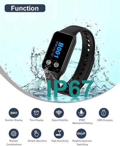 Caregiver Pager System with 500ft Long Range Vibration Alert,1 Receiver with 1 Wireless Waterproof Emergency Call Button for Elderly Care Home Patient (1 Receiver 200VT +1 Button N1B) in Saudi Arabia