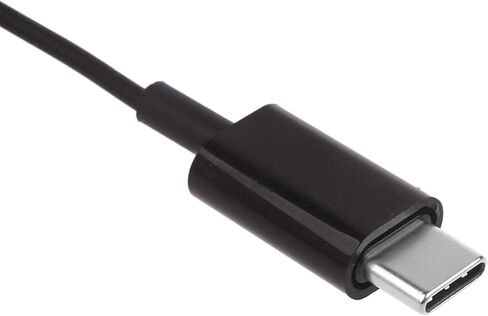 Single Earbud, USB Type C Earbphone Single-Side Earphone USB C Earbud, Singles-Earbuds with Microphones Spring Coils Reinforced Cord in Saudi Arabia