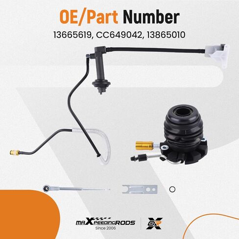 مجموعة تجميع خط أسطوانة القابض الرئيسي والتابع المملوء مسبقًا من maxpeedingrods لـ Ford Explorer 2001، Ranger 2001-2011، for Mazda B2300 B3000 B4000 2001-2009، 13665619، CC649042، 13865010 in Kuwait