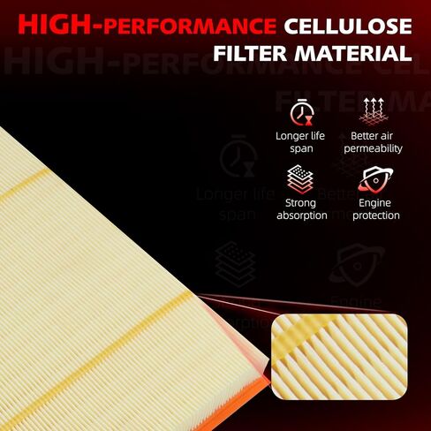 Engine Air Filter Kit OE A3212C & 23321606, Compatible with GMC Acadia (2017–2022), Buick Enclave (2018–2022), Chevy Traverse (2018–2022), Chevy Blazer (2019–2022), Cadillac XT5 (2017–2022) in Kuwait