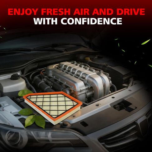 Engine Air Filter Kit OE A3212C & 23321606, Compatible with GMC Acadia (2017–2022), Buick Enclave (2018–2022), Chevy Traverse (2018–2022), Chevy Blazer (2019–2022), Cadillac XT5 (2017–2022) in Kuwait