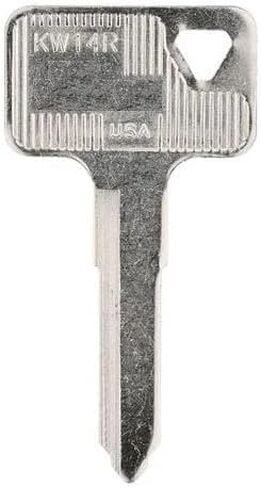 Uncut Blank Key KW14R Replacement for Kawasaki Motorcycle Fits Vulcan KLR KLX 1979-2009 Models in Saudi Arabia