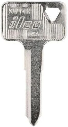 Uncut Blank Key KW14R Replacement for Kawasaki Motorcycle Fits Vulcan KLR KLX 1979-2009 Models in Saudi Arabia