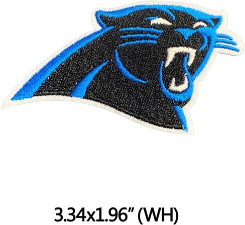 3Pcs Rugby Fans' Favorite Team Logo, Helmet Logo and Heart Logo Iron On Sew On Embroidered Patch for Jackets Backpacks Jeans and Clothes in Saudi Arabia