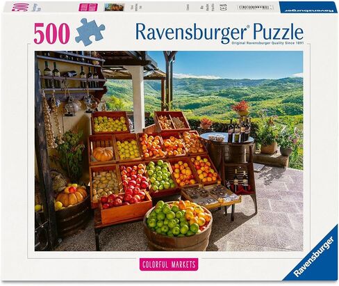 Ravensburger Fruit Market, Croatia 500 Piece Puzzle for Adults in Kuwait