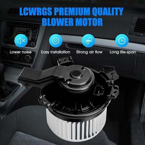Front AC Heater Blower Motor with Fan Fits for 2015 2016 2017 2018 2019 Hyundai Sonata Replaces 700326 97113C2000 in Kuwait