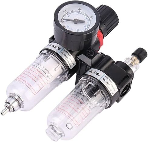 ‌AFC2000 Air Filter Regulator with Oil-Water Separator - 2-in-1 Air Treatment Unit for Pneumatic Systems & Factories‌(AFC2000 economic) in Saudi Arabia