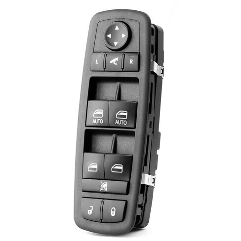 Master Power Window Switch for 2019-2024 Ram 1500 Ram 2500 Ram 3500; 2015-2023 Chrysle 300 Front Left Driver Side Window Control Button 68262252AC,68262252AA,68262252AB,68590582AA,DWS2266,1S15525 in Saudi Arabia
