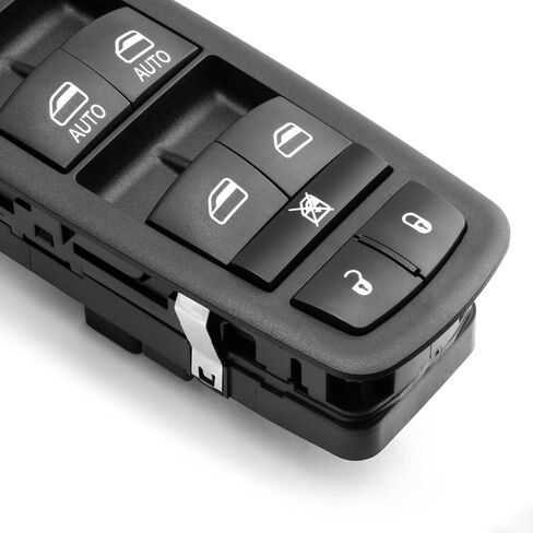 Master Power Window Switch for 2019-2024 Ram 1500 Ram 2500 Ram 3500; 2015-2023 Chrysle 300 Front Left Driver Side Window Control Button 68262252AC,68262252AA,68262252AB,68590582AA,DWS2266,1S15525 in Saudi Arabia