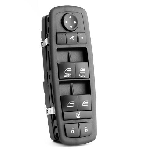 Master Power Window Switch for 2019-2024 Ram 1500 Ram 2500 Ram 3500; 2015-2023 Chrysle 300 Front Left Driver Side Window Control Button 68262252AC,68262252AA,68262252AB,68590582AA,DWS2266,1S15525 in Saudi Arabia