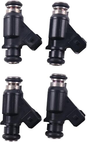 4X Fuel Injectors 892123001 892123002 Compatible for Mercury Marine 30 40 50 60 HP EFI 4-Stroke Outboard Engine 2002-2010 in Kuwait