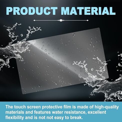 9 Inch HD Clear Anti-Scratch Waterproof Film Accessories for Car GPS Navigation Tempered Glass Screen Protector Screen Cover Universal for Cars in Saudi Arabia