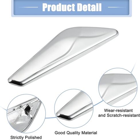 X AUTOHAUX Front Left Fender Panel Side Marker Finisher Trim Fit Replacements for BMW X3 X4 F25 F26 Side Marker 51117338569 in Kuwait