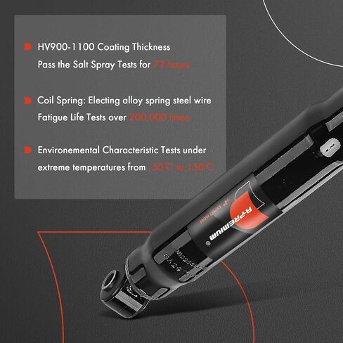 A-Premium Front Steering Damper Compatible with Jeep Wrangler 2018-2023, Gladiator 2020-2023 in Kuwait