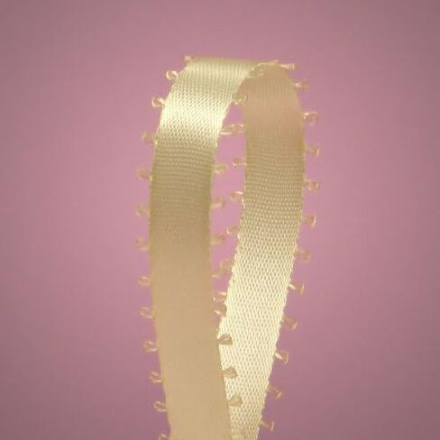 3/8" X 50 Yards Feather(Picot) Edge Double Faced Satin Ribbon Art & Sewing Wedding Party Favors (Royal) in Saudi Arabia