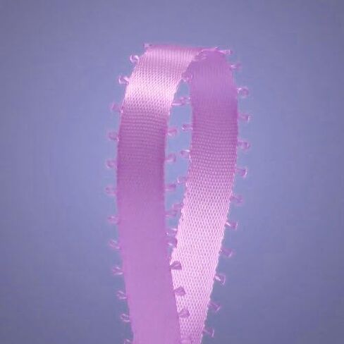 3/8" X 50 Yards Feather(Picot) Edge Double Faced Satin Ribbon Art & Sewing Wedding Party Favors (Royal) in Saudi Arabia