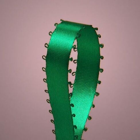 3/8" X 50 Yards Feather(Picot) Edge Double Faced Satin Ribbon Art & Sewing Wedding Party Favors (Royal) in Saudi Arabia