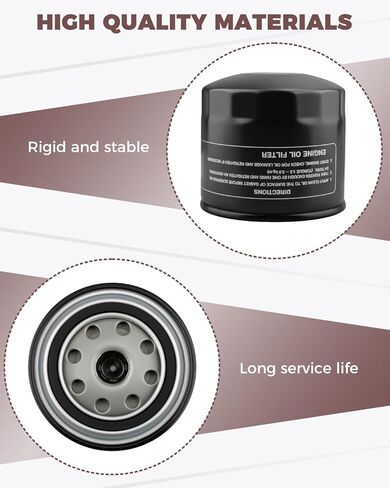 Engine Oil Filter Fit for TYM T474 T494 T574 for Branson 3015H 3120 3515 3520 3725 4015 4020 4225 4520 4720 5220H 6530 6640 7845R 8050C Tractors Replace EA00004647A EA00001160B in Saudi Arabia