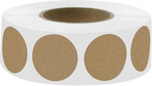 1200 PCS Red Dot Stickers 1" Circle Round Colored Coding Labels Dot Stickers for Toddlers (Red) in Saudi Arabia
