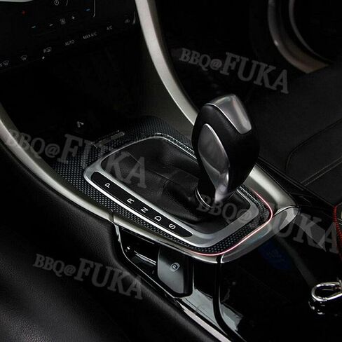 for Ford Fusion Mondveo 2013 2014 2015 2016 Carbon Fiber Style ABS Gear Shift Panel Cover Trim in Saudi Arabia
