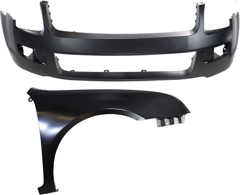 طقم غطاء ممتص الصدمات Garage-Pro متوافق مع Ford Fusion 2006-2009 Primed Front in Kuwait