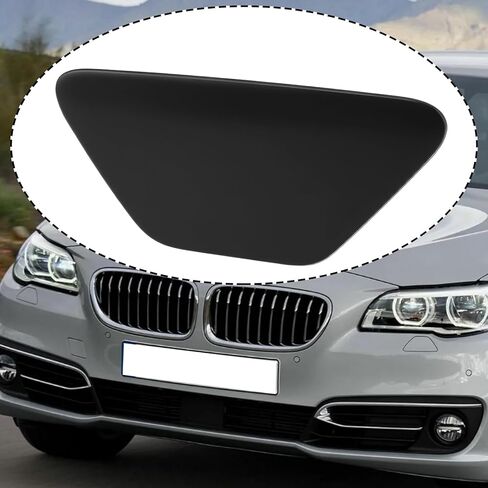Car Headlight Washer Nozzle Jet Cover Left 51118048679 Compatible with BMW 5 F10 Sedan M-Sports 2010-2017 in Saudi Arabia