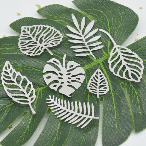 1set Metal Cutting Dies for Paper Embossing & Stencils, Leaf Shape Set, Perfect for Scrapbooking, Album Making, Card Craft Projects in Kuwait