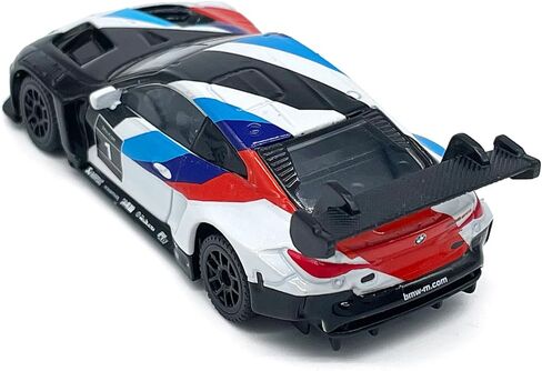 1:64 Scale 2022 M4 GT3 (F82) Model Car Sports GT Racing Diecast Toy Cars Alloy Children’s Die-cast Vehicles, Metal Chassis, Collection for Men, Toys for Boys Kids Gifts, Cake Topper, White in Saudi Arabia
