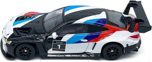 1:64 Scale 2022 M4 GT3 (F82) Model Car Sports GT Racing Diecast Toy Cars Alloy Children’s Die-cast Vehicles, Metal Chassis, Collection for Men, Toys for Boys Kids Gifts, Cake Topper, White in Saudi Arabia
