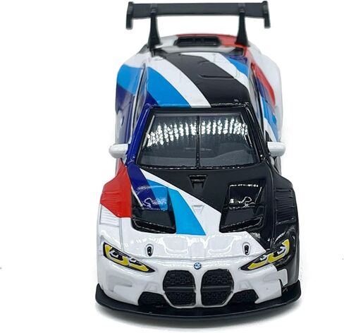 1:64 Scale 2022 M4 GT3 (F82) Model Car Sports GT Racing Diecast Toy Cars Alloy Children’s Die-cast Vehicles, Metal Chassis, Collection for Men, Toys for Boys Kids Gifts, Cake Topper, White in Saudi Arabia