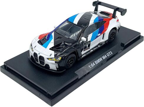 1:64 Scale 2022 M4 GT3 (F82) Model Car Sports GT Racing Diecast Toy Cars Alloy Children’s Die-cast Vehicles, Metal Chassis, Collection for Men, Toys for Boys Kids Gifts, Cake Topper, White in Saudi Arabia