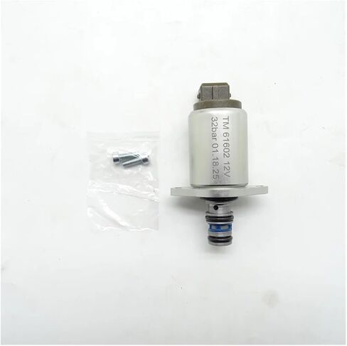 صمام الملف اللولبي المتناسب الذي يعمل بالطيار 12 فولت TM61602 متوافق مع الحفارات XE60 XE75 XE215 in Kuwait