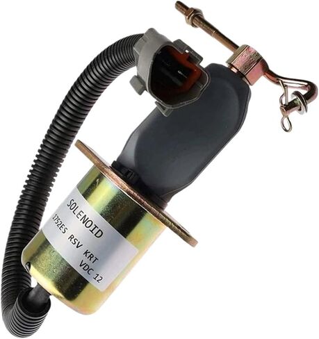 Compatible With Mitsubishi S4Q2/S4S S6S 12V Excavator Engine Flameout Solenoid Valve 32A8715100 in Saudi Arabia