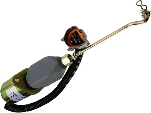 Compatible With Mitsubishi S4Q2/S4S S6S 12V Excavator Engine Flameout Solenoid Valve 32A8715100 in Saudi Arabia